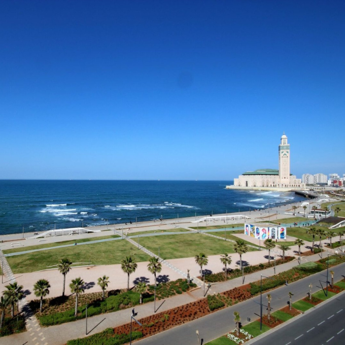 Corniche de Casablanca près Unico Hotel Maarif